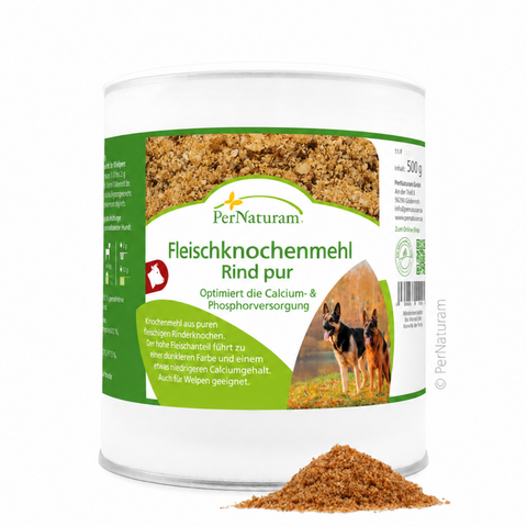 Fleischknochenmehl Rind pur